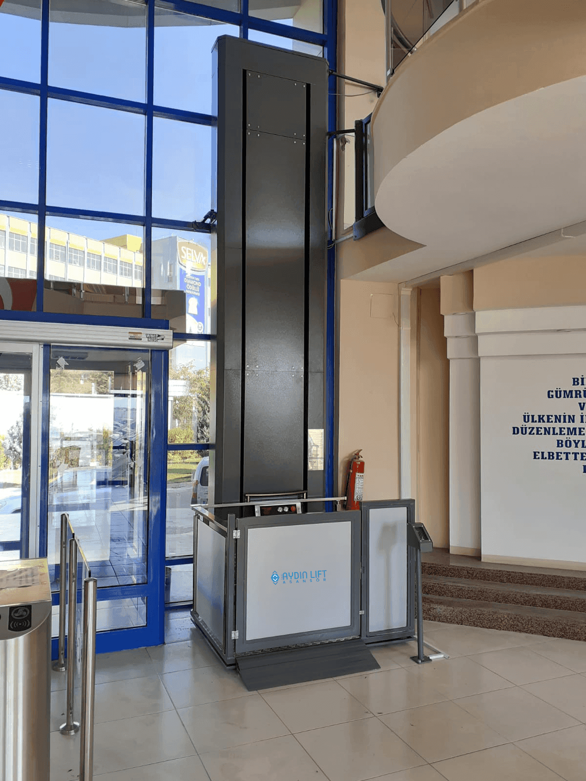 Açık Tip Platform Asansörü — SGK