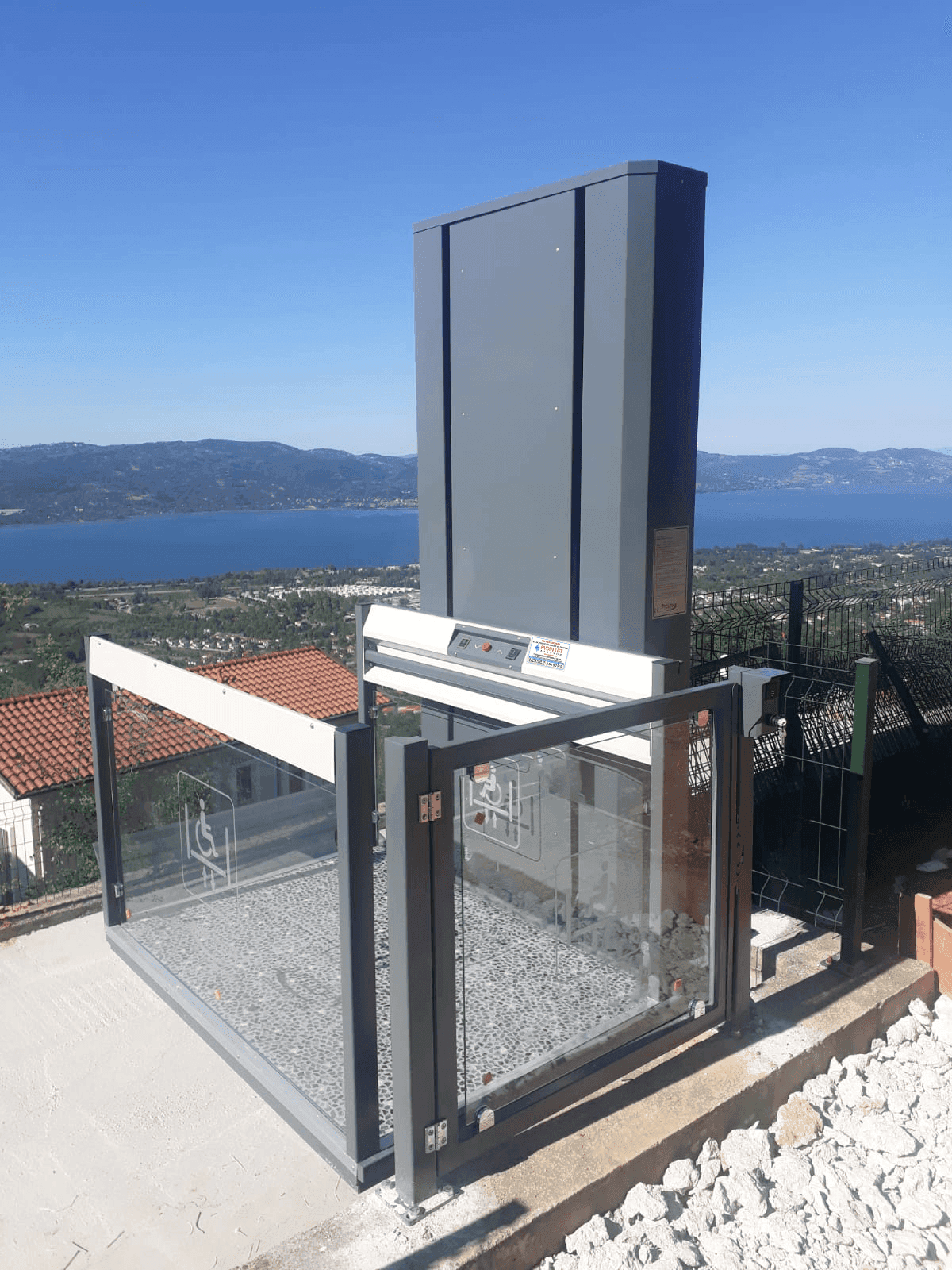 Açık Tip Platform Asansörü