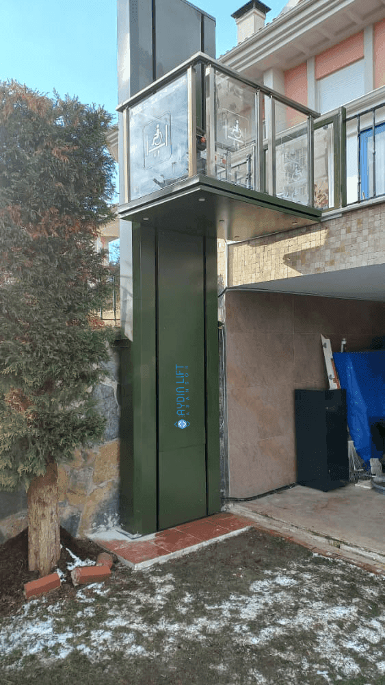 Açık Tip Platform Asansörü